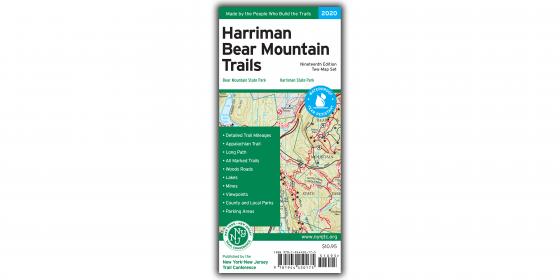 Harriman-Bear Mountain Trails Map 2020