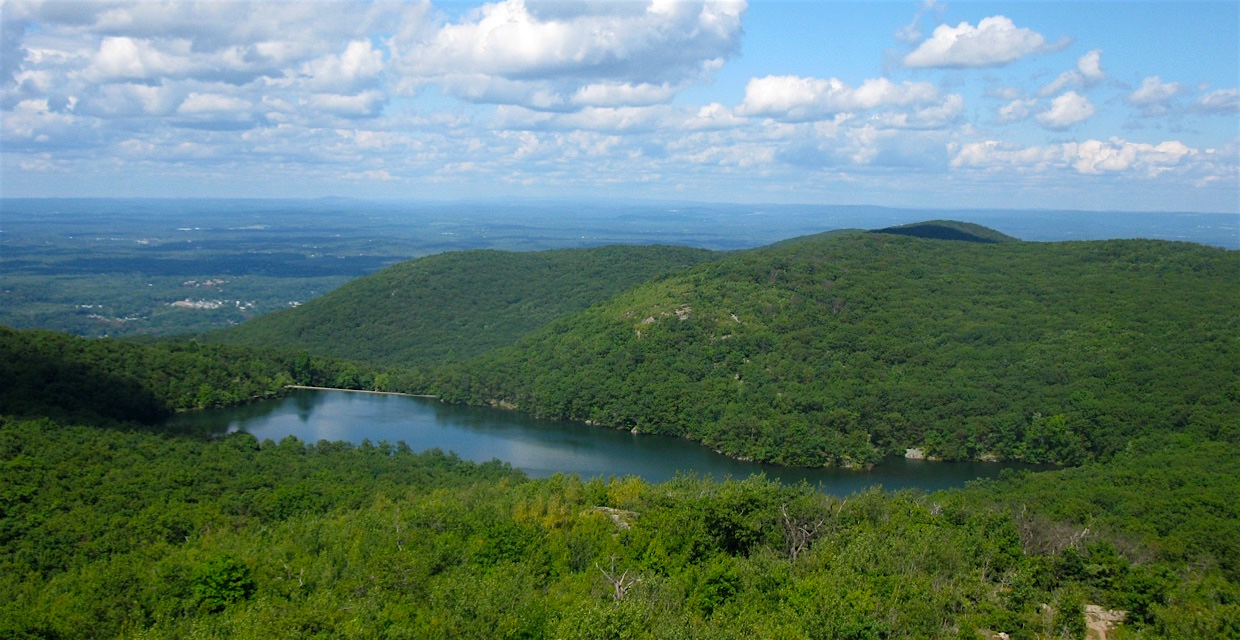 Beacon reservoir from fire tower - Photo: Daniel Chazin