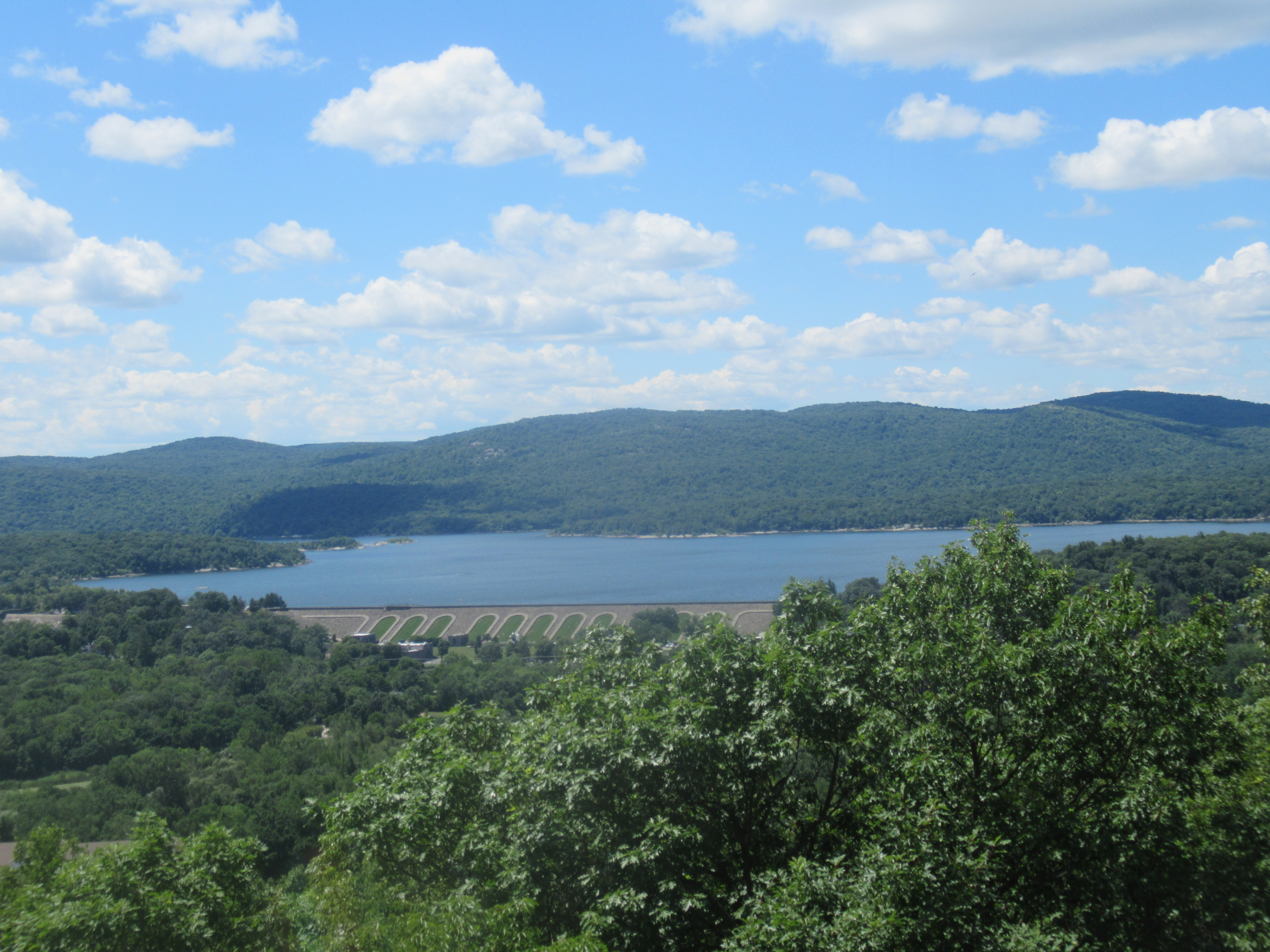 Wanaque Reservoir and the Wyanokies from the Wanaque Ridge Trail - Photo by Daniel Chazin